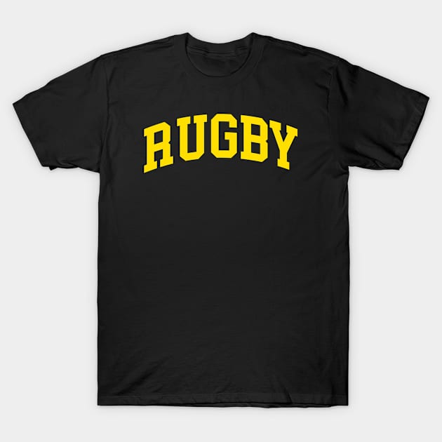 Rugby T-Shirt by monkeyflip